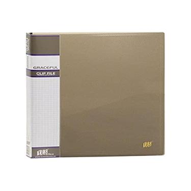 Imagem de Pasta Grampo Mola A4, YES, 811PSFM, Dorso Personalizavel, Fume