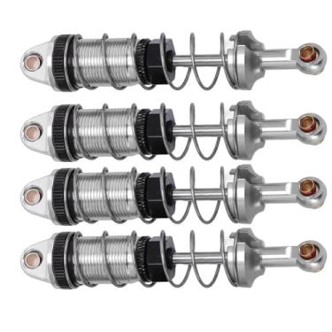 Imagem de Ymiko Amortecedor Hidráulico de Liga para Peças de Reposição de Suspensão de Veículo RC Escala 1/12 Compatíveis Com Modelos MN128 MN86 G500 Off Road Bump Stop (#3)