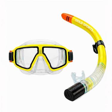 Imagem de Kit Mergulho Gold Sports Pacific Diver- Ajuste Rápido-Unissex