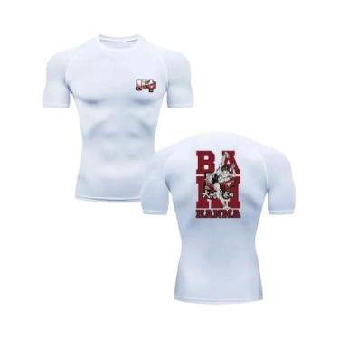 Imagem de Camiseta De Fitness Masculina Anime Baki Hanma Para Academia MMA Boxe 