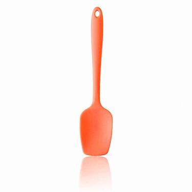 Imagem de Espátula de Silicone Resistente ao Calor - Ferramenta Cozinha Grau Alimentar Antiaderente para Caseira e Baking com Grip Confortável