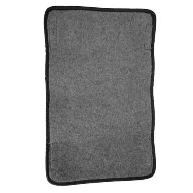 Imagem de Yinhing Tapete para Scooter de Mobilidade para Idosos, Tapete Antiderrapante para Descanso de Pés Com Gancho e Laço para Scooters Elétricos, Durável, Ecológico, 51 X 32 Cm