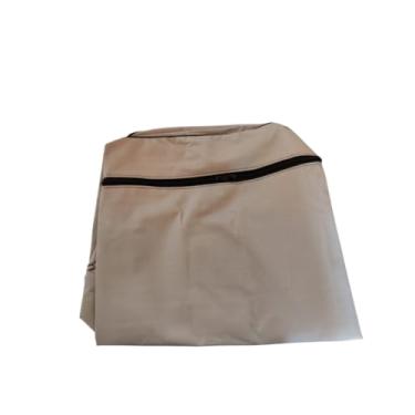 Imagem de Bolsa De Compras Saco Capa Para Carrinho De Feira Reforçado - 60 * 30cm, Ideal for Brazilian Supermarket Runs & Family Barbecue Supplies(Cinza)