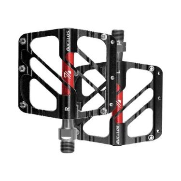 Imagem de Pedal De Bicicleta Em Liga De Alumínio CNC Antiderrapante Com 3 Rolame