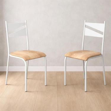 Imagem de Kit 2 Cadeiras de Jantar Varanda Cozinha Sala de Estar Epoxi 543.new -