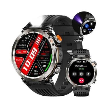 Imagem de Relógio Inteligente Masculino Para Atividades Ao Ar Livre Com Bateria 