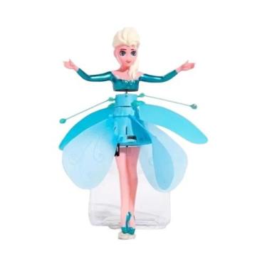 Imagem de Brinquedo De Helicóptero Princesa Luminosa, Avião Dançante Com Indução