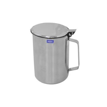Imagem de Jarra Inox com Tampa e Aparador de Gelo 2L - Brinox
