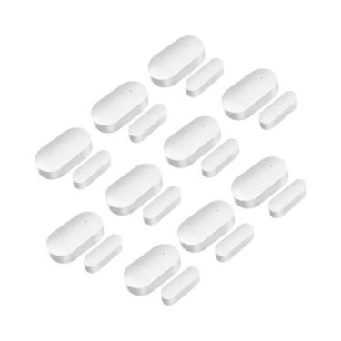 Imagem de Sensor De Porta Mini Sem Fio 433MHz Para Sistema De Alarme De Seguranç