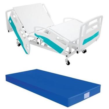 Imagem de Cama Hospitalar Motorizada Com Colchão D33 5 Movimentos Com Elevação d