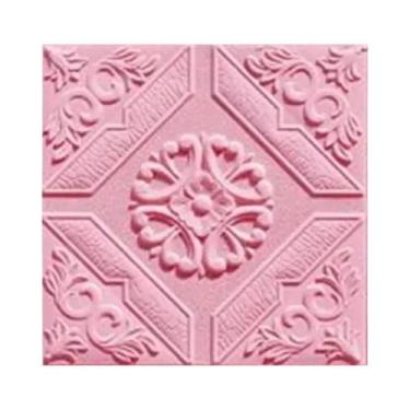 Imagem de Papel De Parede Moderno Impermeável Autoadesivo 35cm X 35cm À Prova De