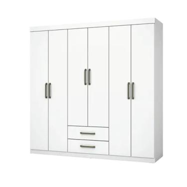 Imagem de Guarda Roupa Áries Sem Espelho Branco - Carioca Móveis