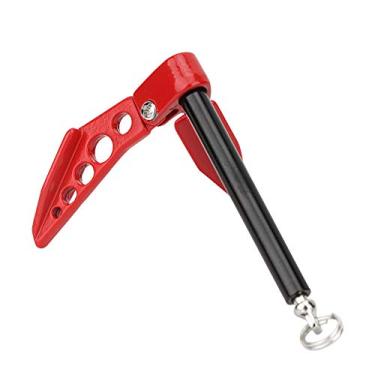 Imagem de Aoresac Guincho de âncora RC, Ferramenta de Aterramento Dobrável Metal para Carro RC Axial SCX10 D90 CC01 1/10, Feito Metal Alta Qualidade, Aumenta a Autenticidade e