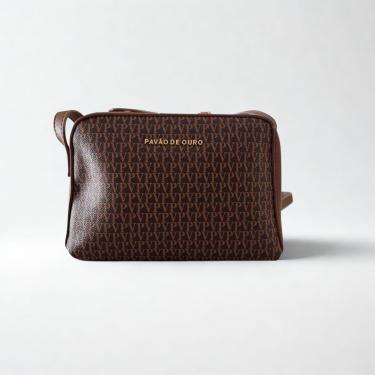 Imagem de Bolsa feminina transversal pequena Pavão de Ouro-Feminino
