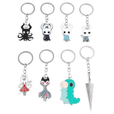Imagem de Pinos de metal esmaltados Hollow Knight, broche de abelha de jogo de aventura, decoração criativa de jogo clássico, acessórios para cosplay, presentes, 1.0 Inches, Esmalte, Sem pedras preciosas