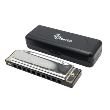 Imagem de GAITA HARMÔNICA BERTÔ BLUES 20 VOZES EM AFINAÇÃO DÓ (C) DIATÔNICA