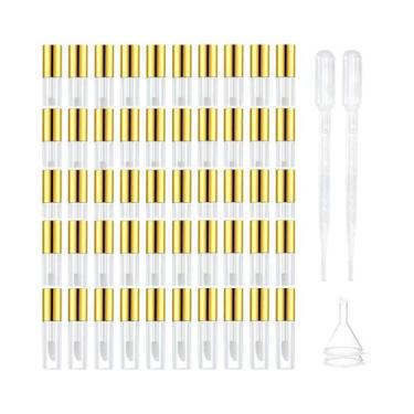 Imagem de Mini Tubos De Brilho Labial Recarregáveis De 1.2ml Com Aplicador, Fras