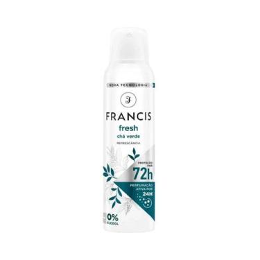 Imagem de Desodorante Aerosol Francis Fresh Chá Verde Feminino 72h 150ml