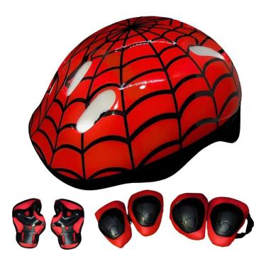 Imagem de Kit Proteção Infantil Patins Skate Motocross Segurança Crian