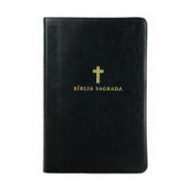 Imagem de Livro - Bíblia NVI, Letra Grande, Capa luxo preta, Leitura Perfeita - 