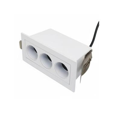 Imagem de Embutido pixel 3 focos 6w 3000k 24 480lmbranco bivolt - ASTRALED