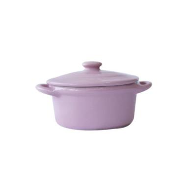 Imagem de Mini panela oval de cerâmica 5.5x8.5x12.5cm - Freecom