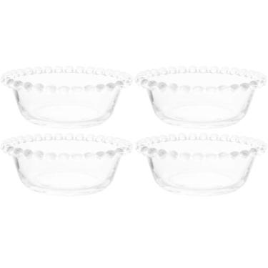 Imagem de Kit 4 Tigelas para Sobremesa Wolff Pearl 180ml Bowls Vidro Servir Frut