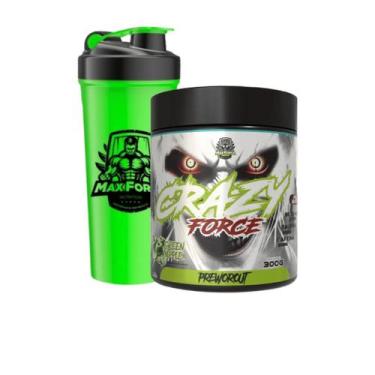 Imagem de Crazy Force Pré-Treino Suplemento em pó Max Force 300gr - Max Force Nu