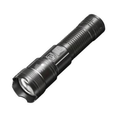 Imagem de Lanterna Tática Portátil Recarregável De 100.000 Lúmens, À Prova D'águ