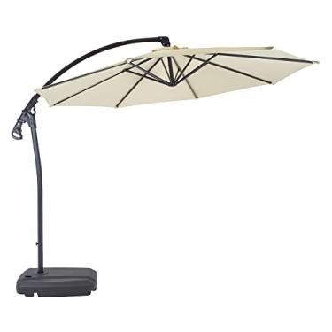 Imagem de Chalesco Ombrelone Star 3 x 3 m – Guarda-Sol Grande com Proteção UV para Jardim, Praia e Piscina