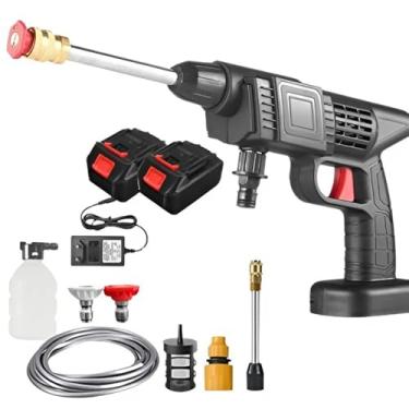 Imagem de Migan Lavadora Portátil Alta Pressão Sem Fio Duas Baterias 48V Recarregável