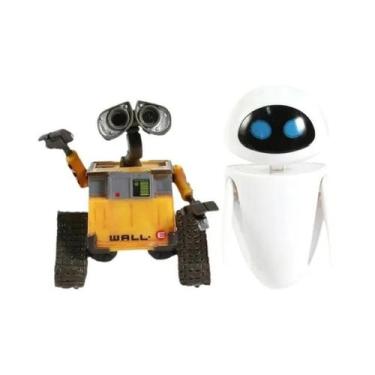 Imagem de Bonecos De Ação Robô Wall-E Para Crianças, Modelos De Brinquedo De 6cm