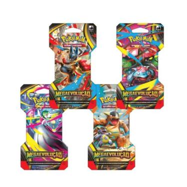 Imagem de Pokemon ME01 Blister Unitário Megaevolução Caixa com 24 Unidades Copag