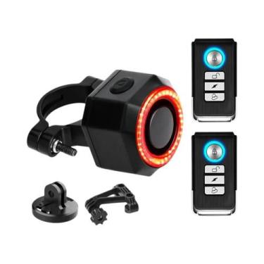 Imagem de Lanterna Traseira Inteligente À Prova d'Água Para Bicicleta Com Sensor