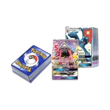 Imagem de Cartas De Batalha Pokémon TCG GX Vmax Brilhantes 54/60/100/200 Peças P