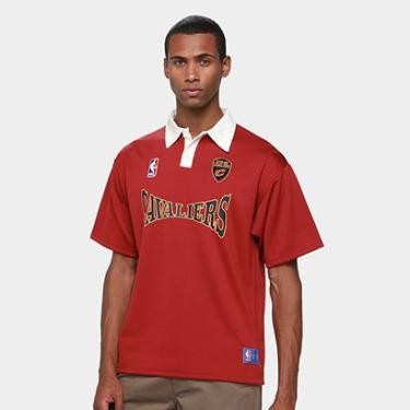 Imagem de Camisa Polo NBA Cleveland Cavaliers Mitchell & Ness Masculina-Masculino