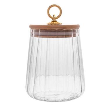 Imagem de Porta Mantimento de Vidro Wolff Classic com Tampa 650ml