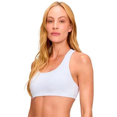 Imagem de Top Alto Giro Eterno Feminino, Branco, G