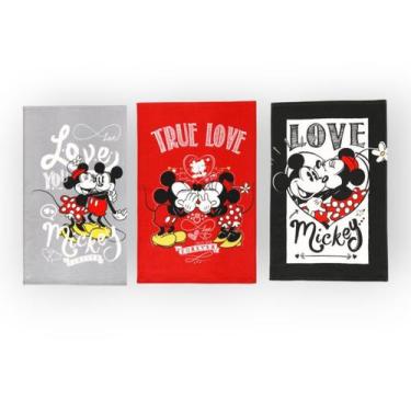 Imagem de Pano de prato felpudo estampado DOHLER 45cm x 65cm MICKEY - 1un