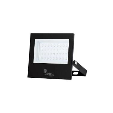 Imagem de Refletor Blumenau Led Play Rgb 50w Preto Bivolt Rgb - BLUMENAU ILUMINA