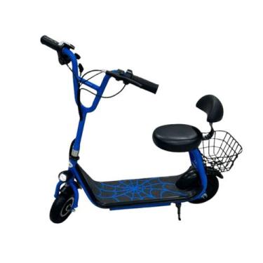 Imagem de Patinete Elétrico Infantil Homem-Aranha 250W 18km 3 Velocidades Suport