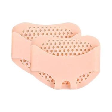 Imagem de Almofadas Metatarsais De Silicone Para Suporte Do Arco Do Pé E Alívio 