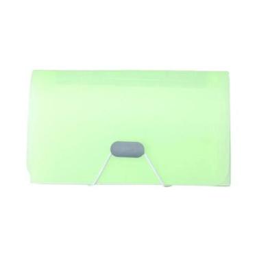 Imagem de Organizador De Arquivos Expansível A6 Com Fecho Para Documentos, Bolsa