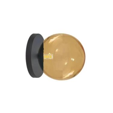 Imagem de Arandela Moderna Globo de Vidro Sala Corredor Quarto Lavabo - Arevo Il