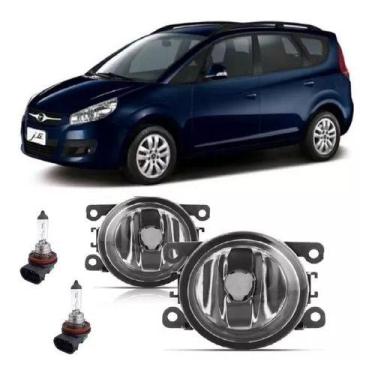 Imagem de Par Farol De Milha JAC J6 2015 2016 2017 2018 2019 2020 + Lâmpada - Un