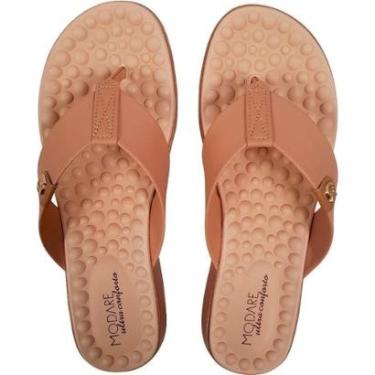 Imagem de Chinelo Ortopédico Modare Feminino Esporão Massageador Macio Amortecedor Sandália Fascite Plantar-Feminino