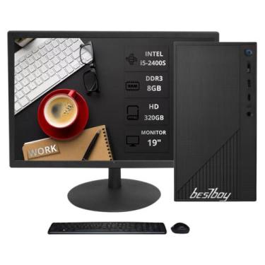 Imagem de COMPUTADOR WORK MACHINE BESTBOY INTEL I5 2º 8GB RAM HD 320GB 230W M T 