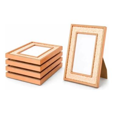 Imagem de Porta Retrato 4x6 com Moldura Versátil para Uso Vertical Horizontal - 