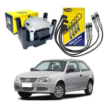 Imagem de Bobina Ignição Cabo Vela Gol G4 1.0 8v 2006 A 2014 - Magneti Marelli