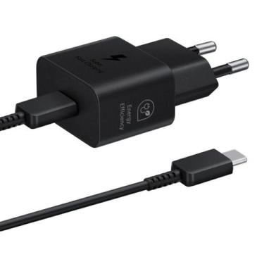 Imagem de Carregador De Parede Samsung Ep-t2510 Tipo C A C De 25 W Com Cabo De C